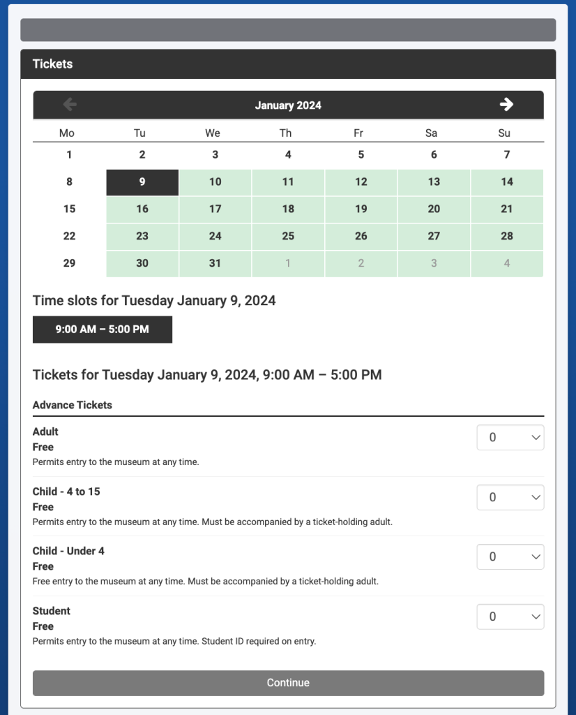 calendar and time-slot - LIVE IT